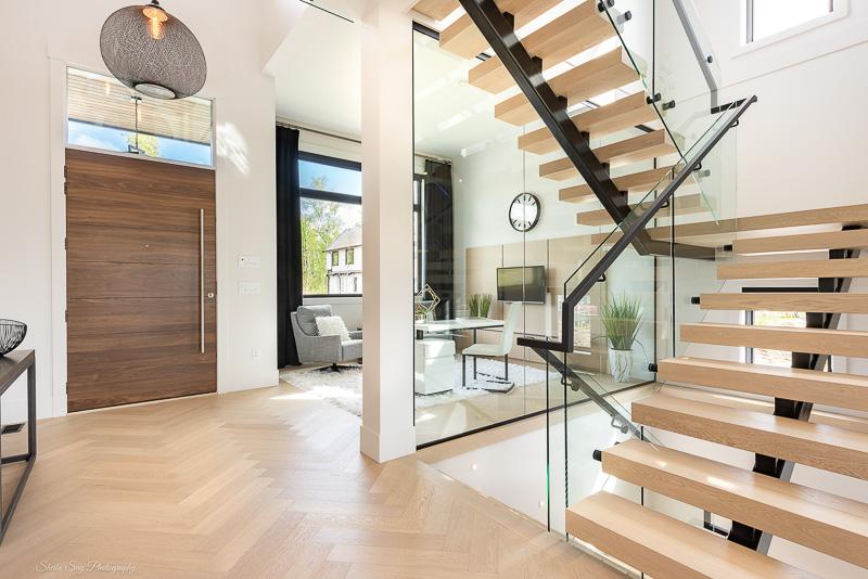 Abbotsford Lottery Prize Home Brushed Oak Athabasca Kentwood Flooring